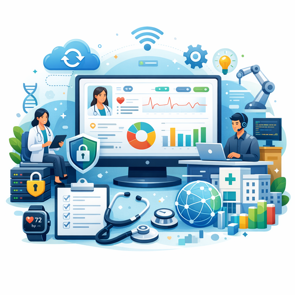 High-Tech Health Dashboard